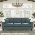 HDJ85BTBH-03K Hudson Blue Sofa - Bush Furniture
