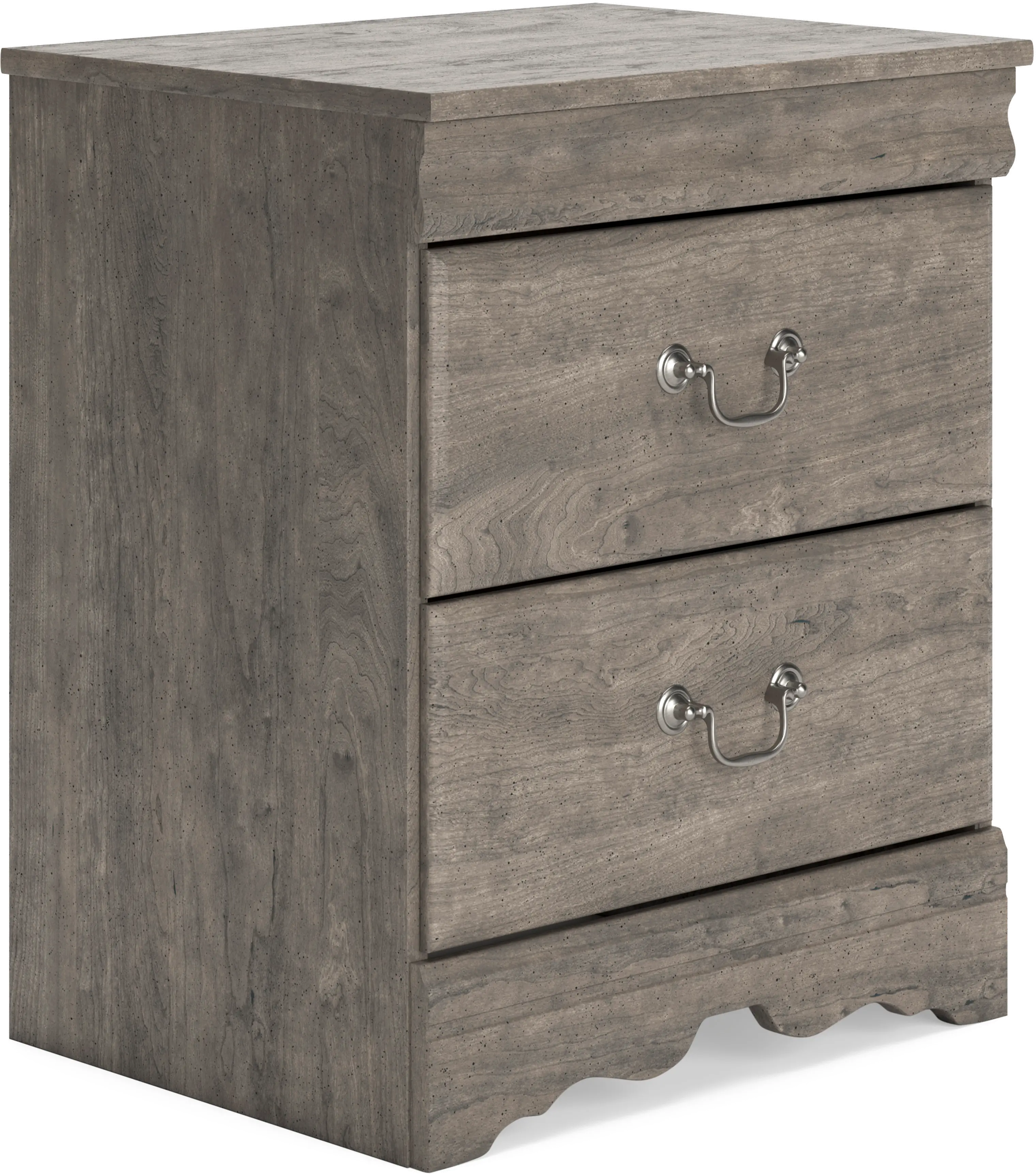 Huey Vineyard Gray Nightstand
