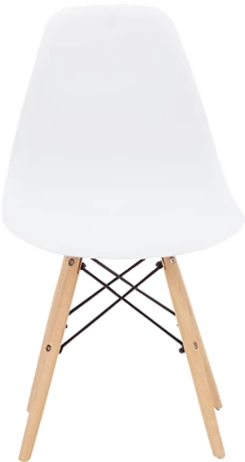 Jaspeni White Dining Room Chair-1