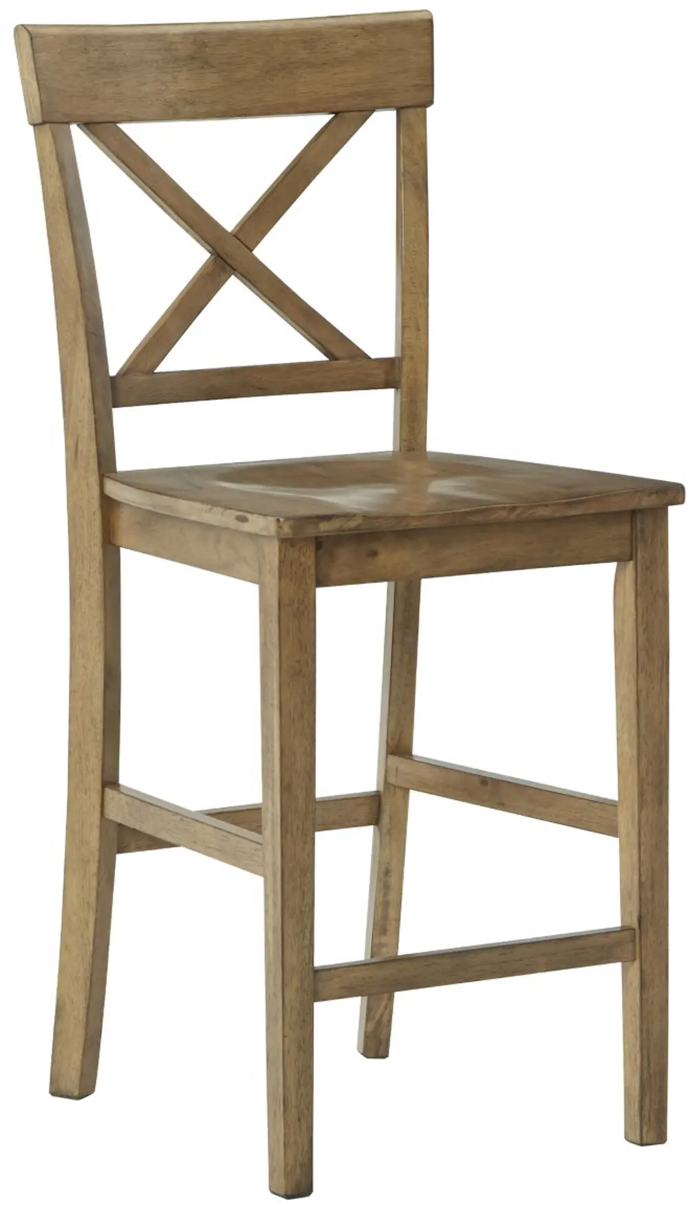 Shully Brown Counter Height Stool-1