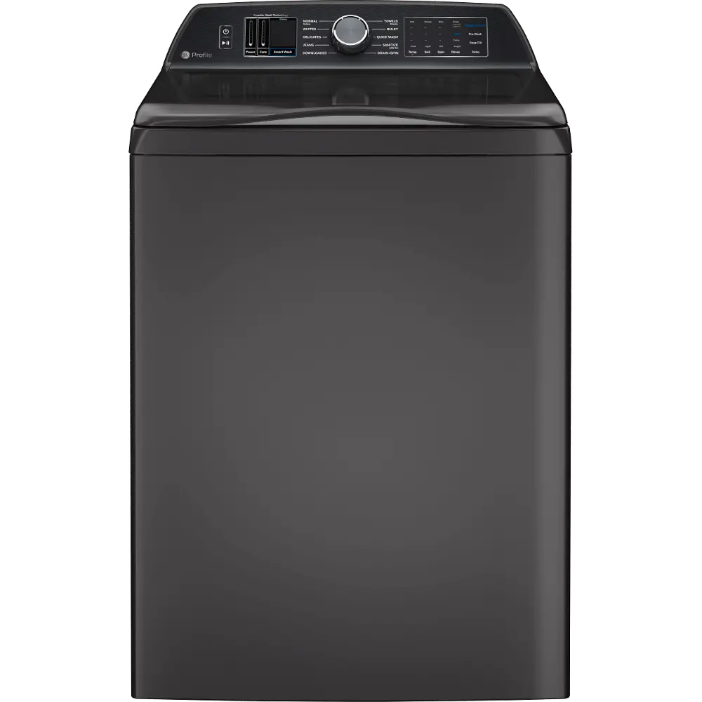 PTW700BPTDG GE Profile 5.4 cu ft Top Load Washer with Impeller - Diamond Gray PT700BPT-1