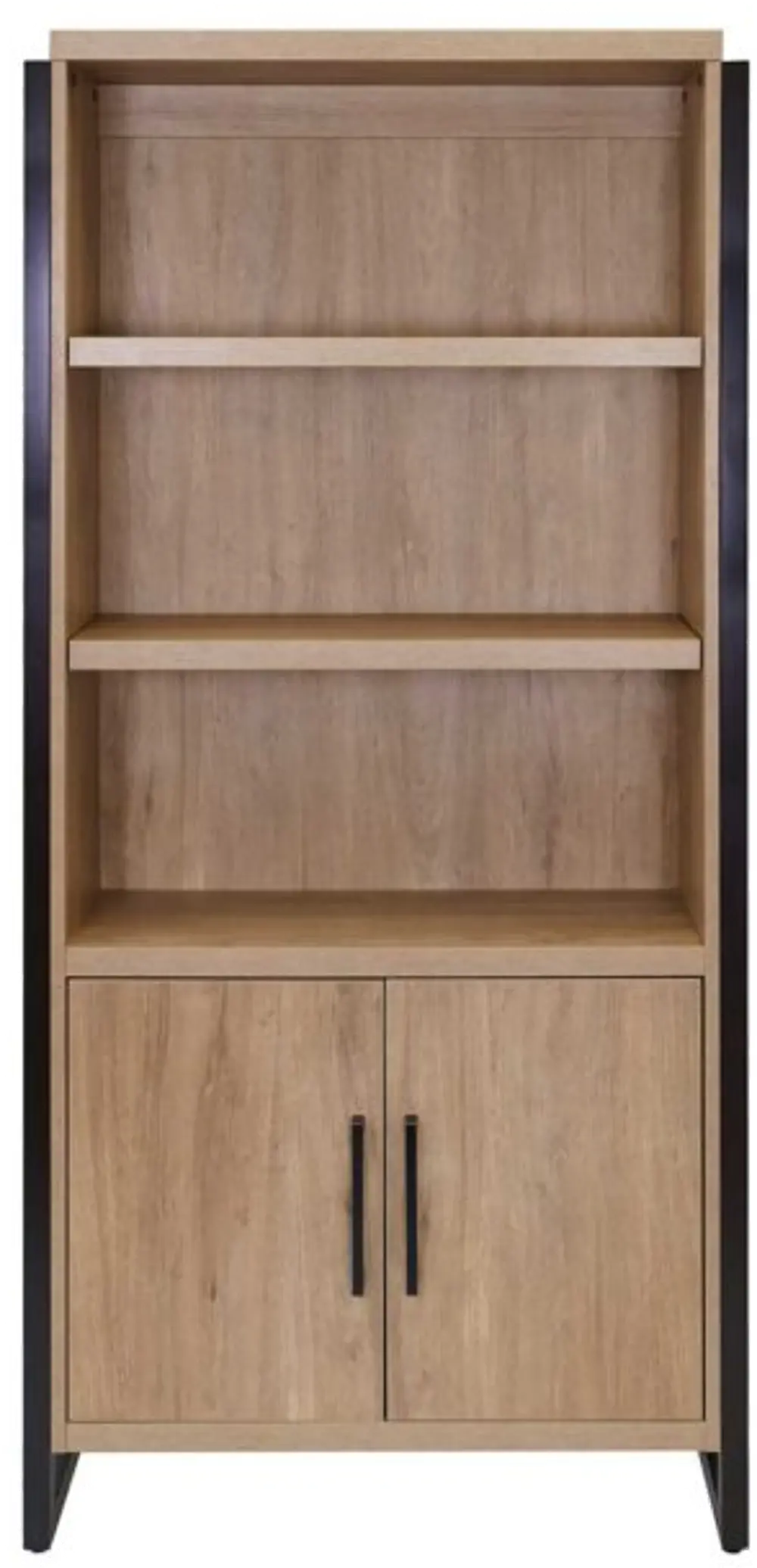 Mason Natural and Black Bookcase-1