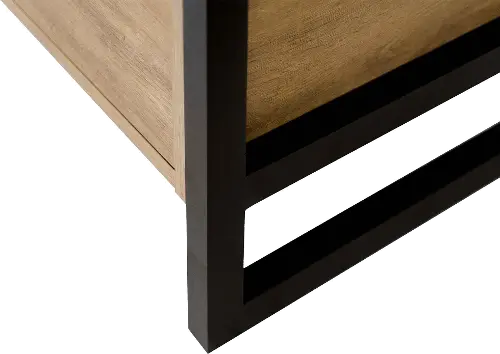 Regency MMP4216BK 42 in. Fusion Modesty Panel for Desk, Black