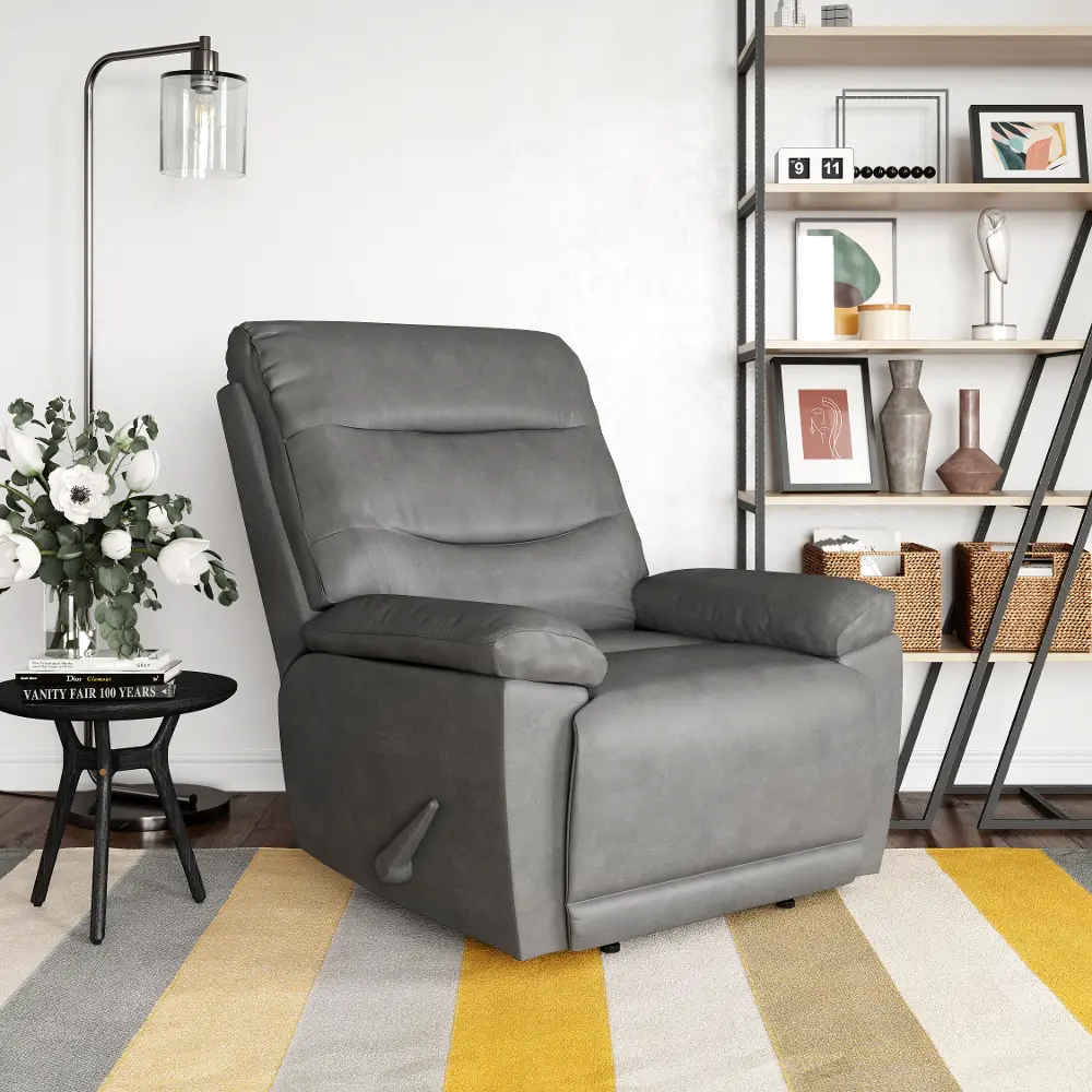 RCLNCTP3015 Relax-A-Lounger Bailey Gray Manual Recliner-1