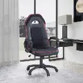 Alta Black Faux Leather Gaming Task Chair