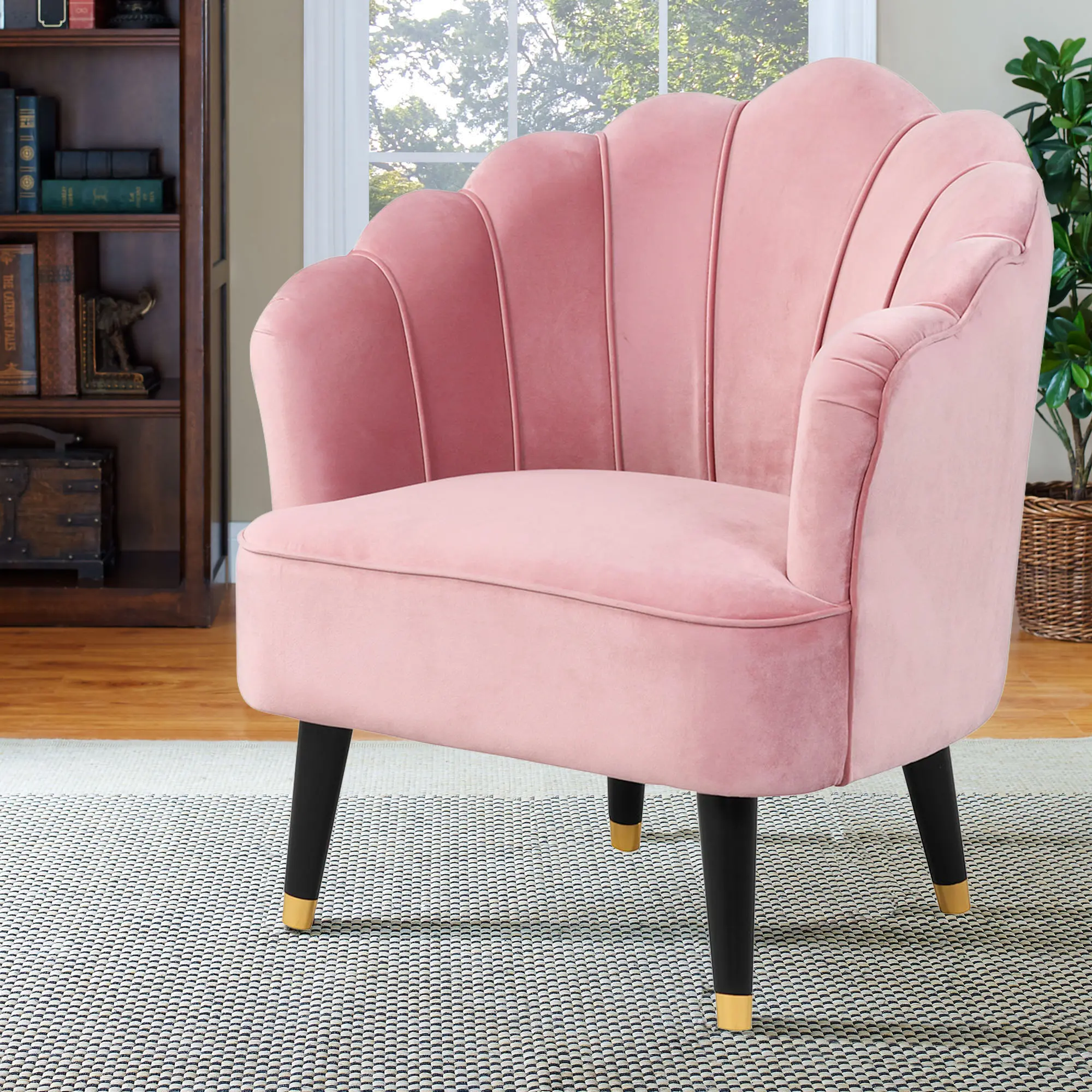 Ren Light Pink Accent Chair