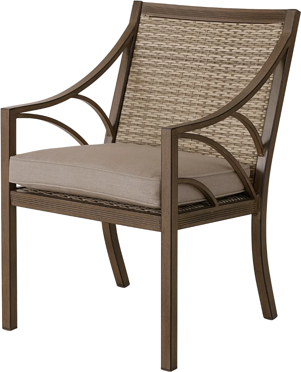 AFE09000P04/CHR Potomac Brown Patio Dining Chair-1