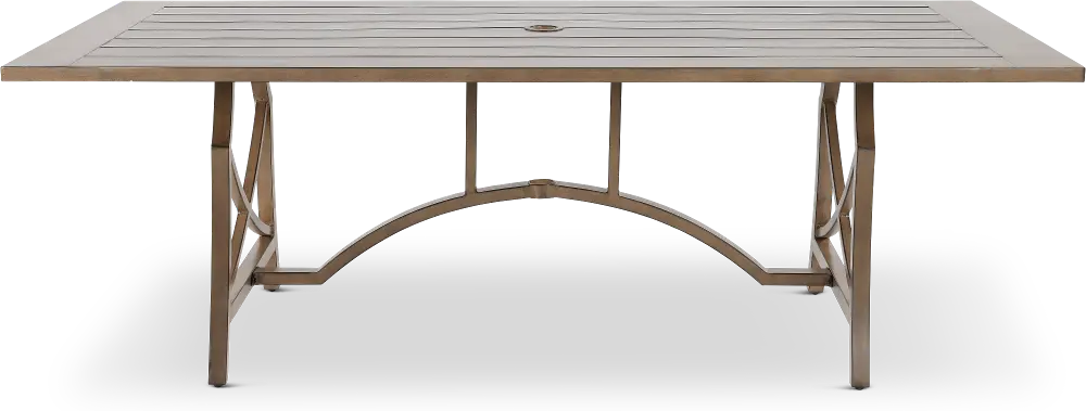 ALV34012P04/42X84TBL Potomac Brown Patio Dining Table-1