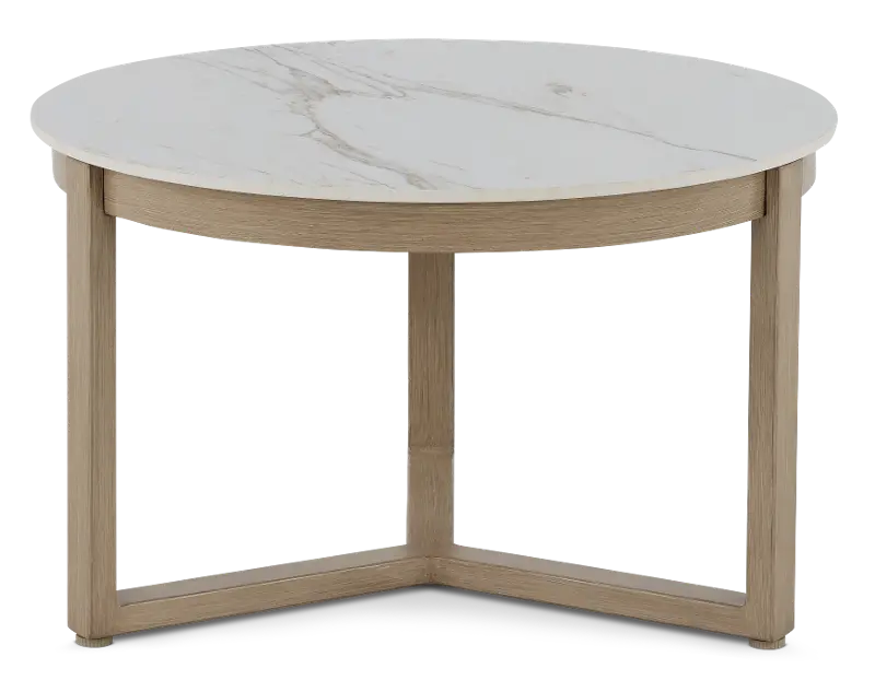 Sonata Natural Patio Nesting Table - Large
