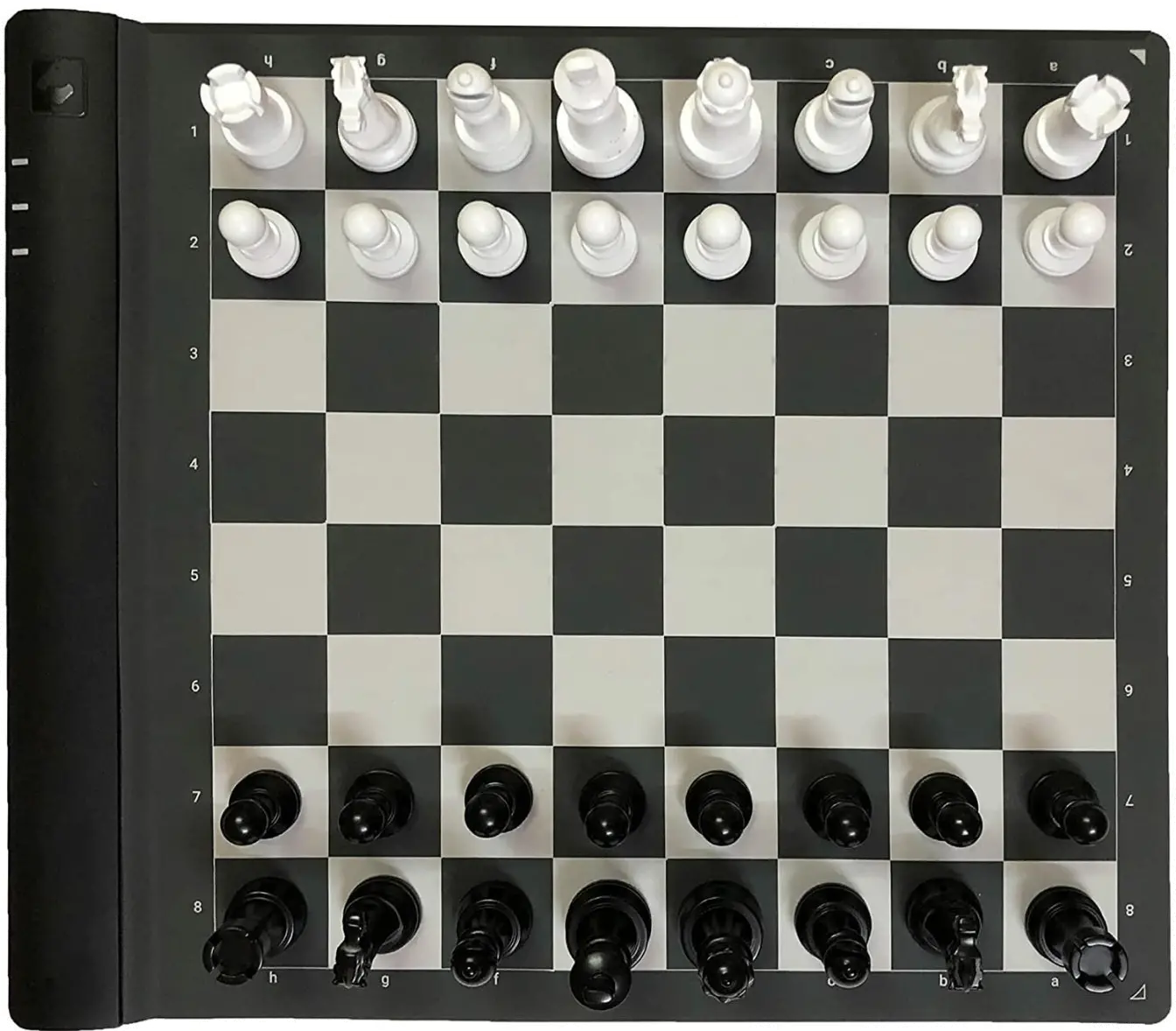  Square Off Pro Electronic Chess Board for Adults & Kids, AI-Powered & Digital, Play Against AI or Friends, Portable & Rollable Computer  Chess Board