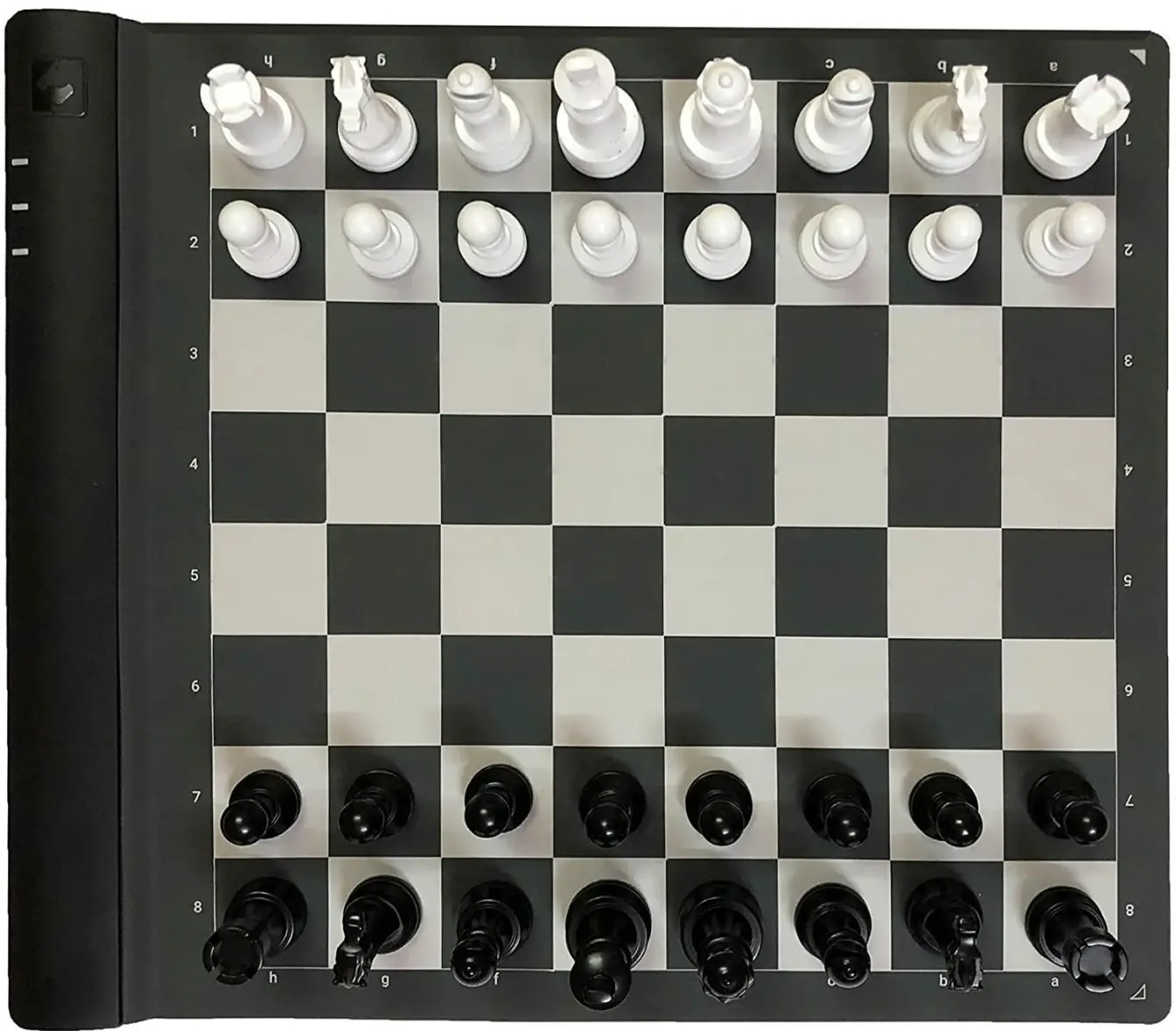  Square Off Pro Electronic Chess Board for Adults & Kids, AI-Powered & Digital, Play Against AI or Friends, Portable & Rollable  Computer Chess Board