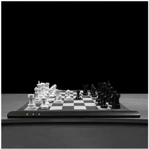 This innovative smart chessboard lets you play online with real