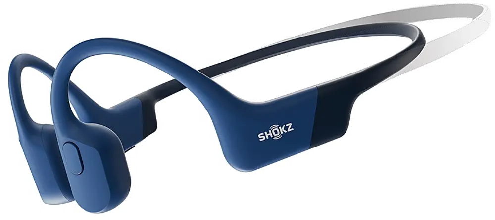S803-MN-BL-US Shokz - OpenRun Mini Bone Conduction Open-Ear Endurance Headphones - Blue-1