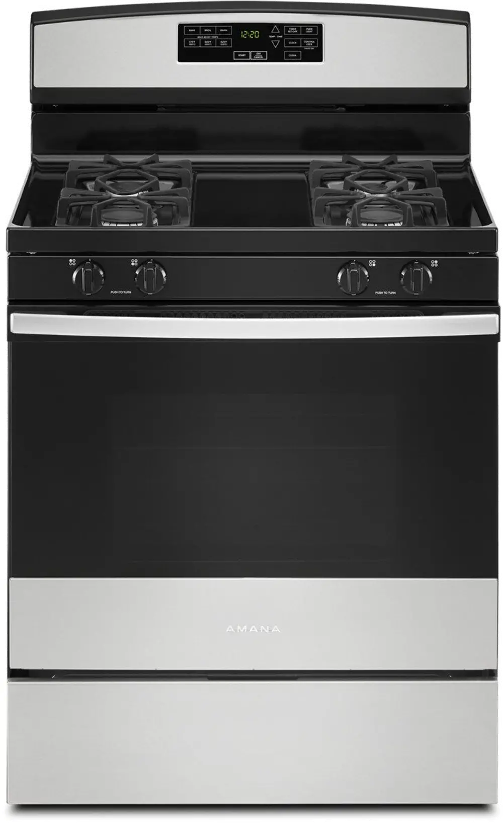 AGR6603SMS Amana 5.0 cu ft Gas Range - Stainless Steel-1