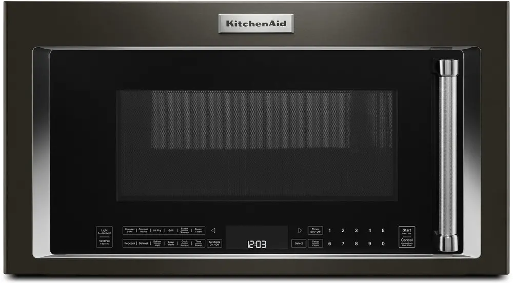 KMHC319LBS KitchenAid 1.9 cu ft Over the Range Microwave - Black Stainless Steel-1