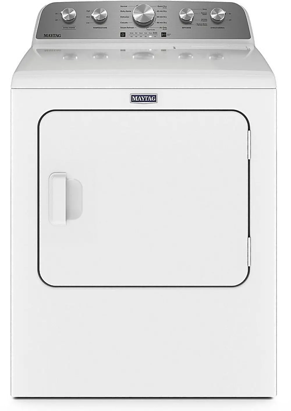 MED5430MW Maytag 7.0 Cu Ft Electric Dryer - White-1