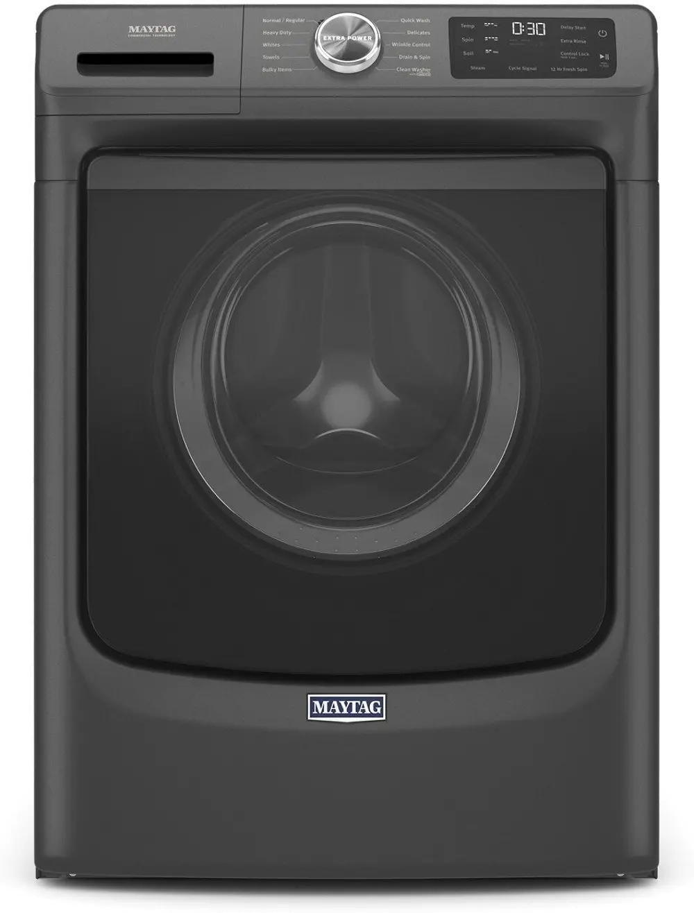 MHW5630MBK Maytag 4.5 cu ft Front Load Washer - Black MH5630-1