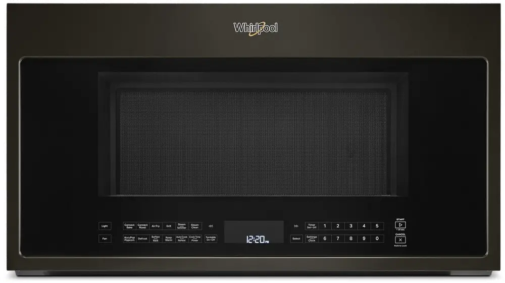 [WMH78519LV Whirlpool 1.9 cu ft Over the Range Microwave - Black Stainless Steel-1