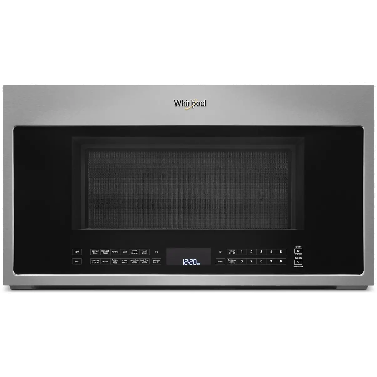 WMH78519LZ Whirlpool 1.9 cu ft Over the Range Microwave - Stainless Steel-1