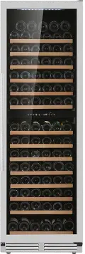 WCD165DZ3S Avanti 14.2 cu ft Wine Cooler Compact Refrigerator - Stainless Steel