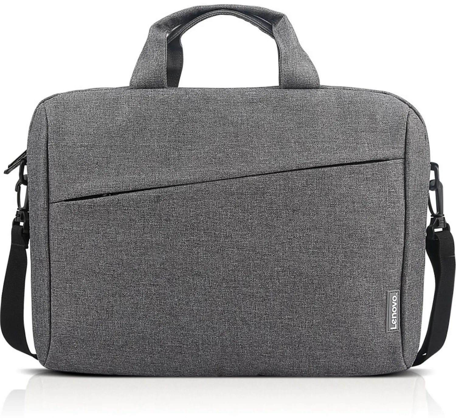 Lenovo Gray 15.6 Laptop Toploader Shoulder Bag