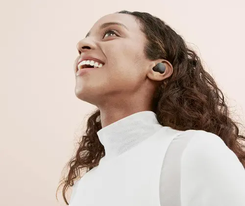 Sony LinkBuds S Truly Wireless Noise Canceling Earbuds in Black