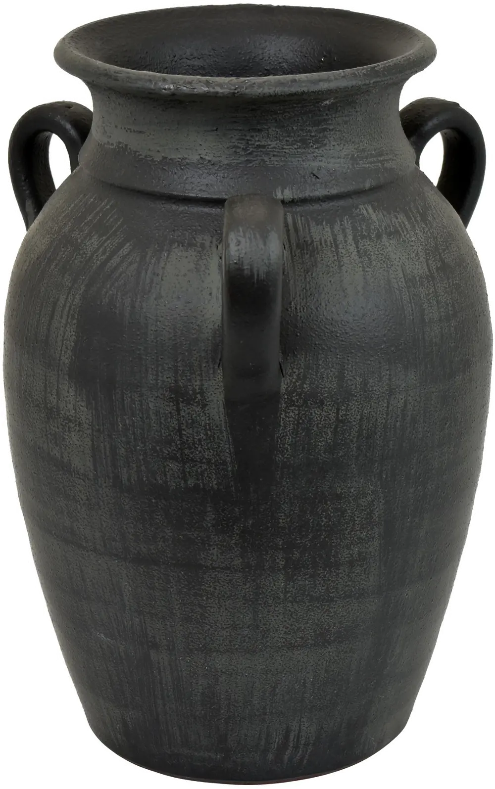 10.5  Blue Urn With 3 Handles-1
