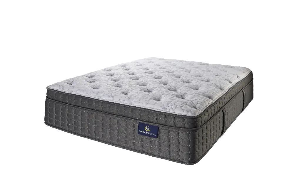 TXL-2PC-BREMER-PLUSH Serta Perfect Sleeper Bremer Plush Pillow Top Split King Mattress-1