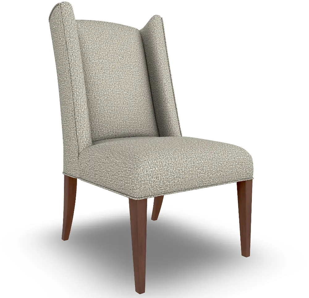 Parsons Chrisney Gray Upholstered Dining Chair-1
