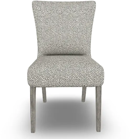 Printed upholstered dining discount chairs