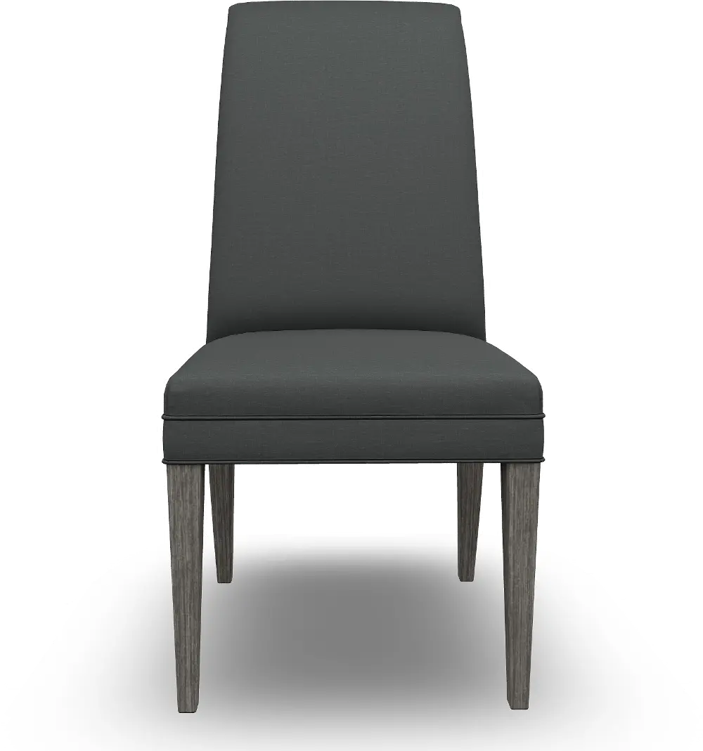 Odell Dark Blue Upholstered Dining Chair-1