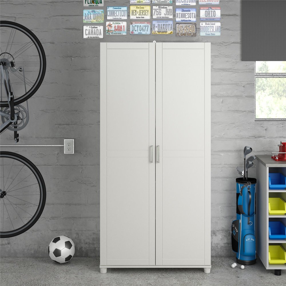 Callahan White 36 Utility Storage Cabinet