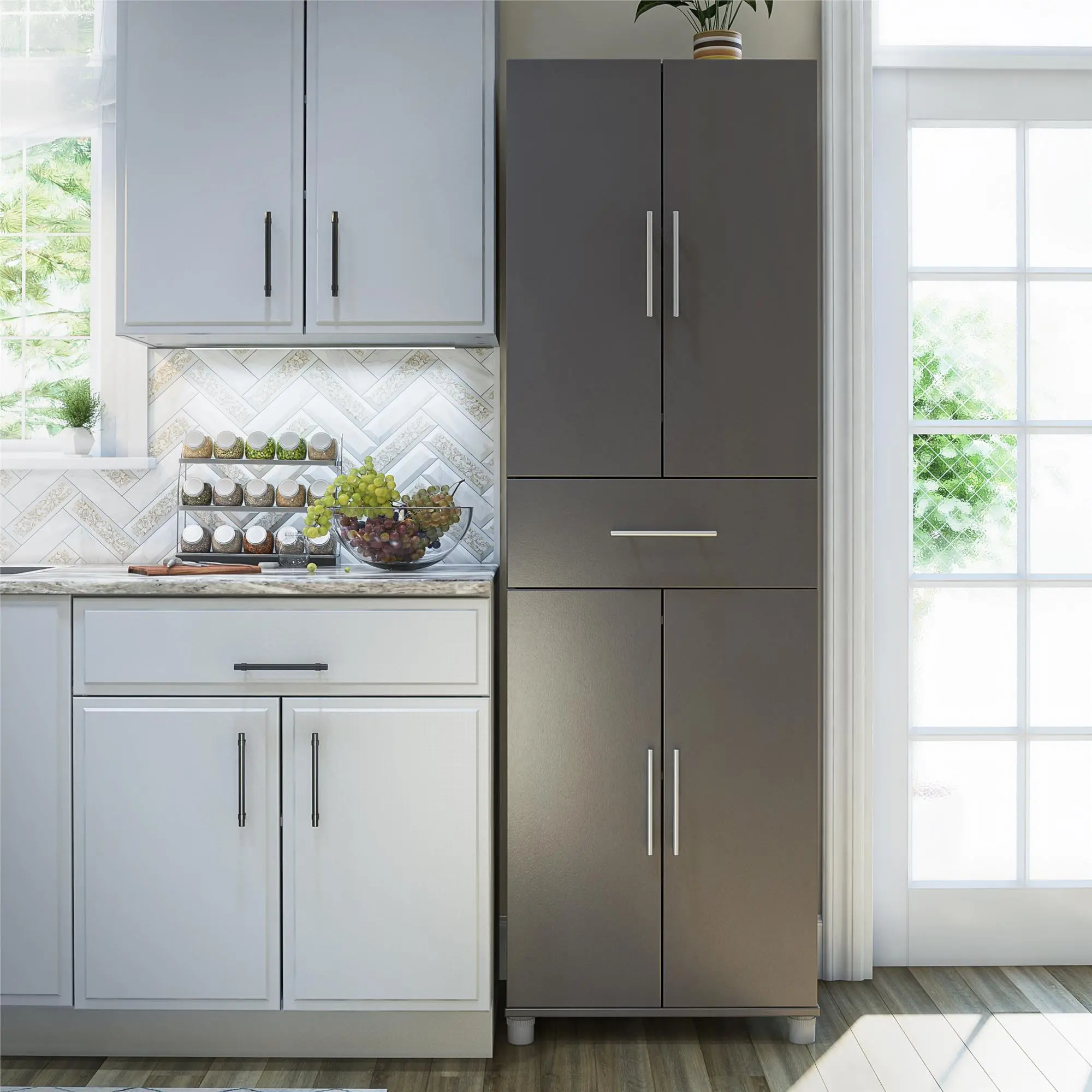 https://static.rcwilley.com/products/112858414/Camberly-Graphite-Gray-4-Door-Storage-Cabinet-rcwilley-image1.webp