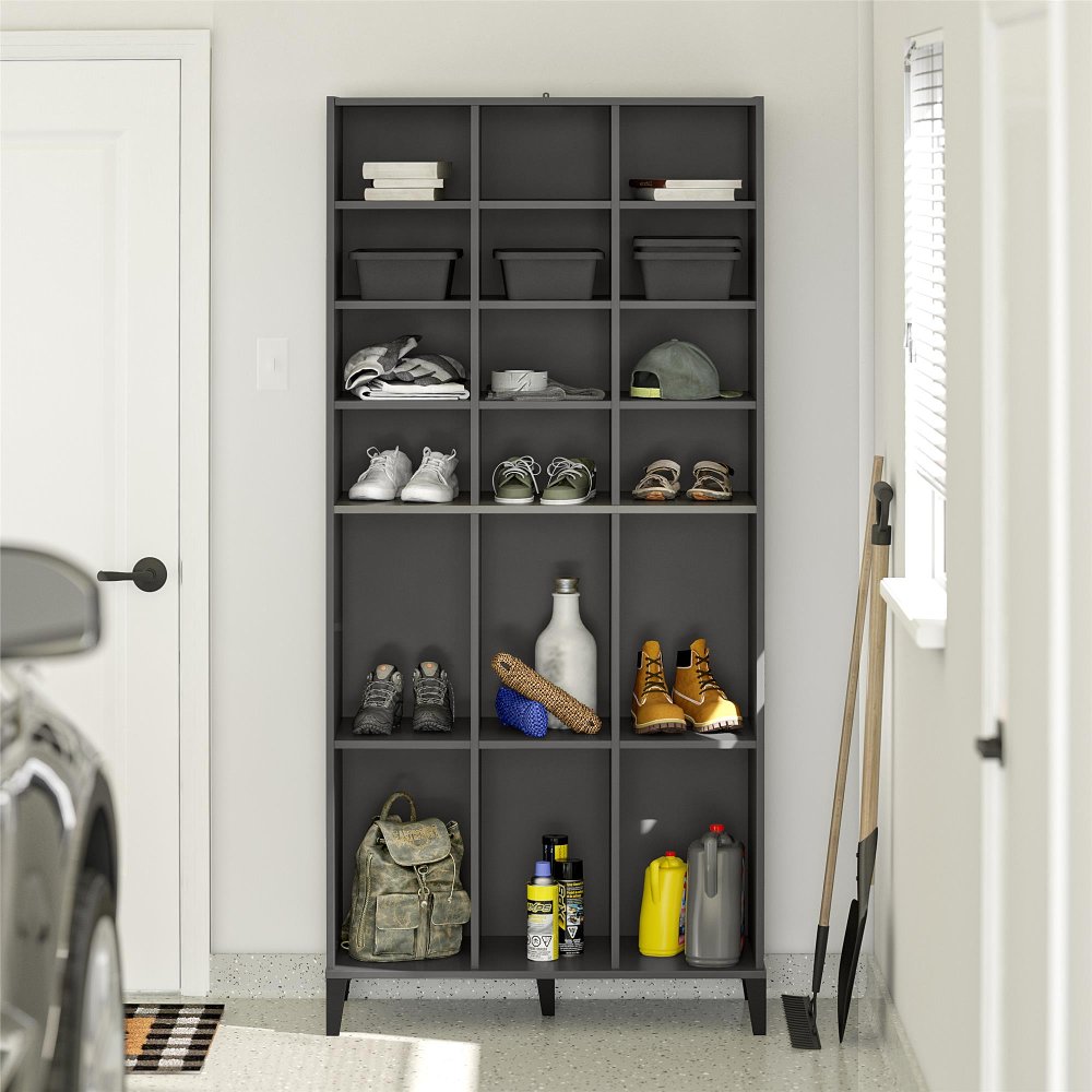 112858767 Flex Graphite Athletic Shoe Storage Cabinet sku 112858767