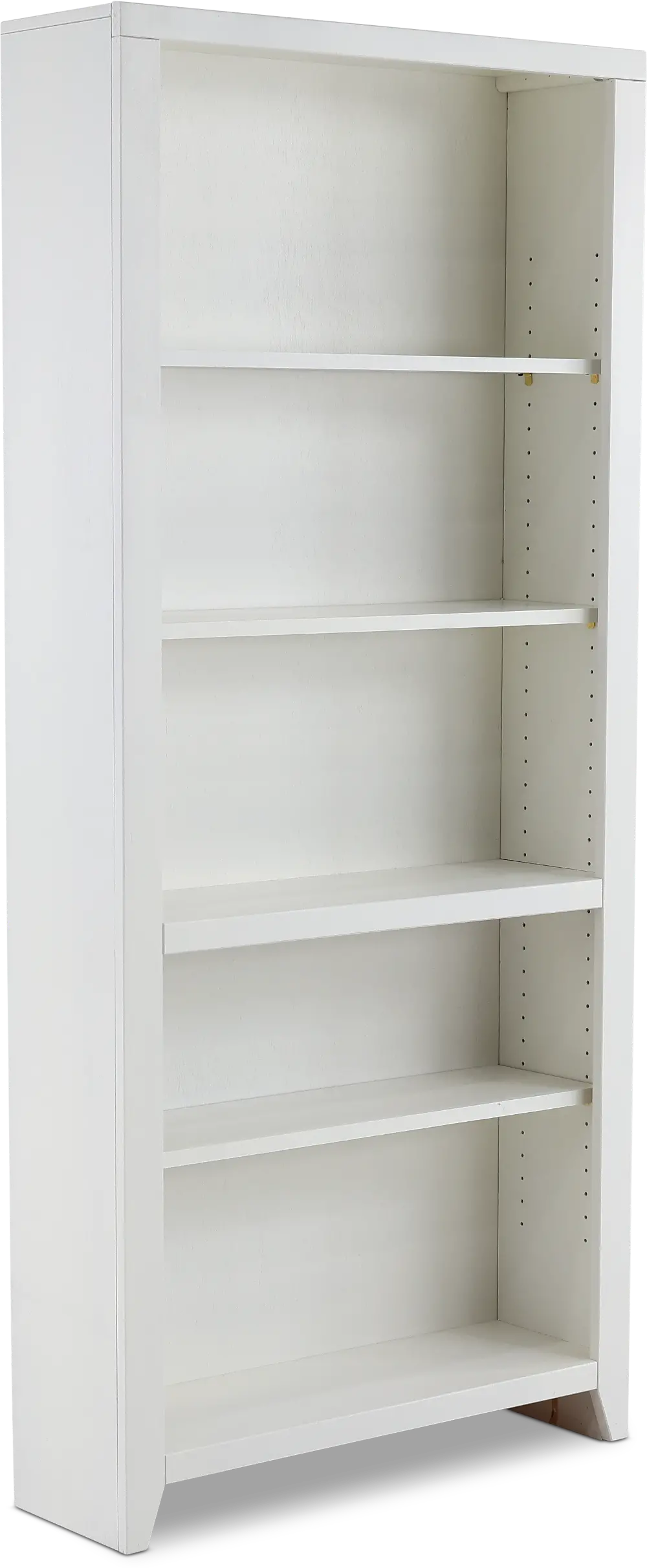 Urban Loft 72  White Bookcase-1