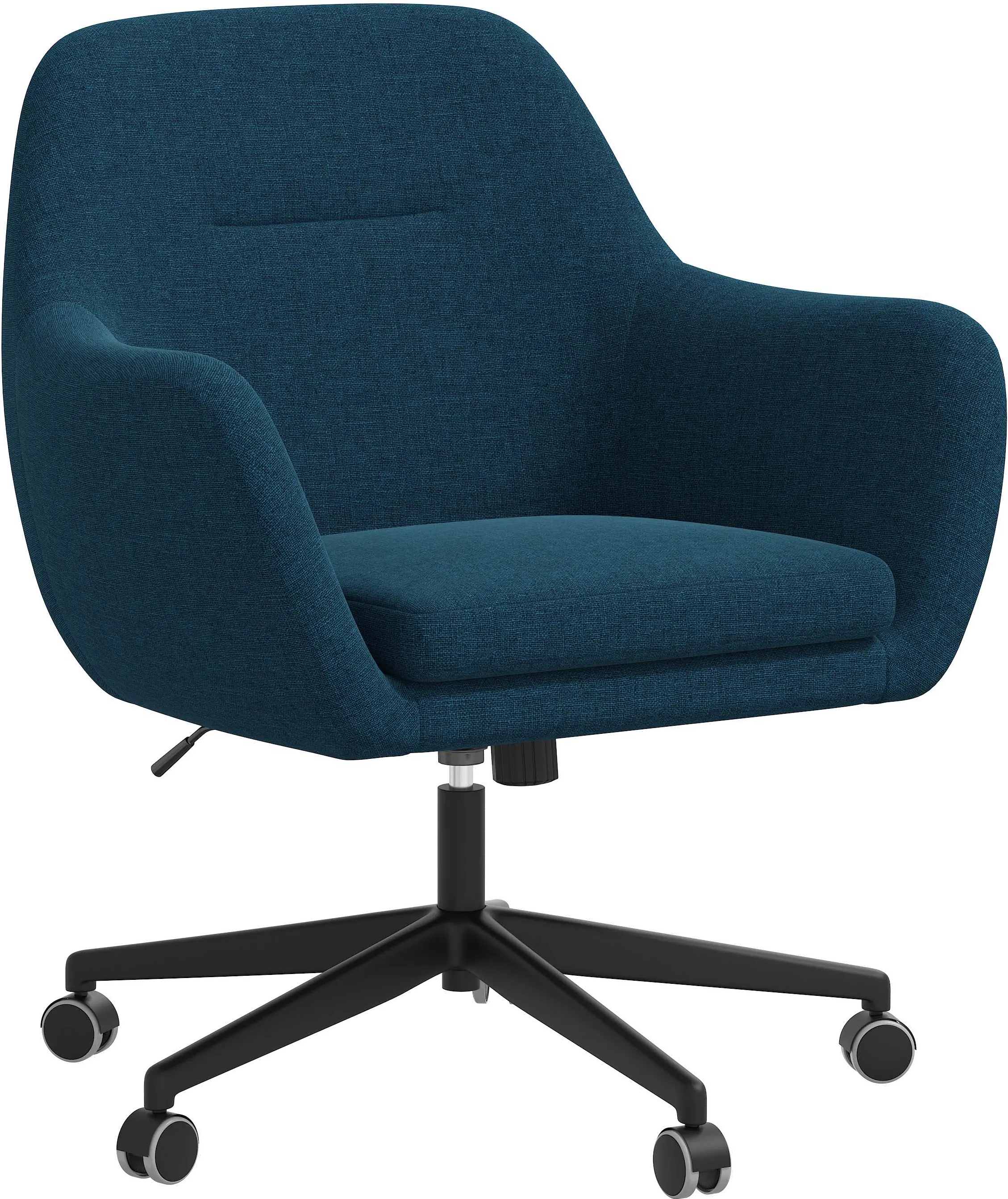 35-9ZMNV Olivia Navy Blue Office Chair - Skyline Furniture sku 35-9ZMNV