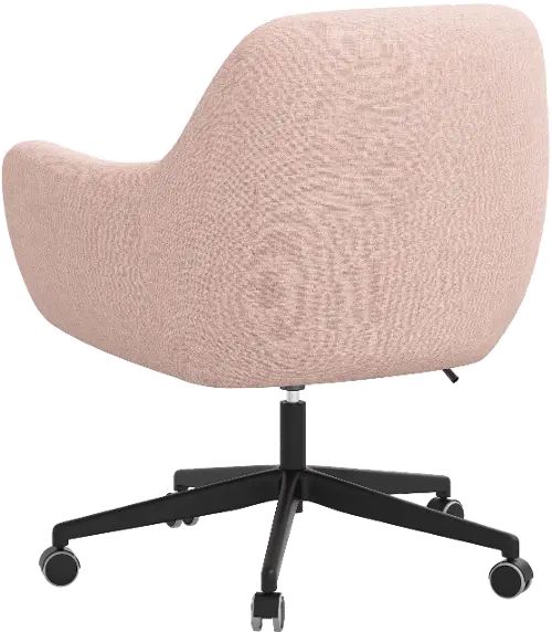 Pastel pink best sale office chair