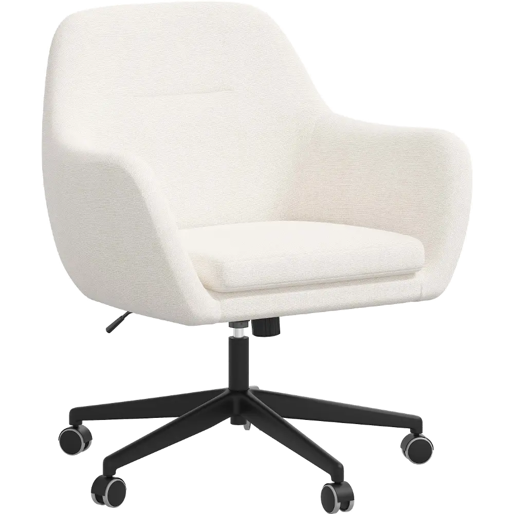 35-9ZMWHT Olivia White Office Chair - Skyline Furniture-1