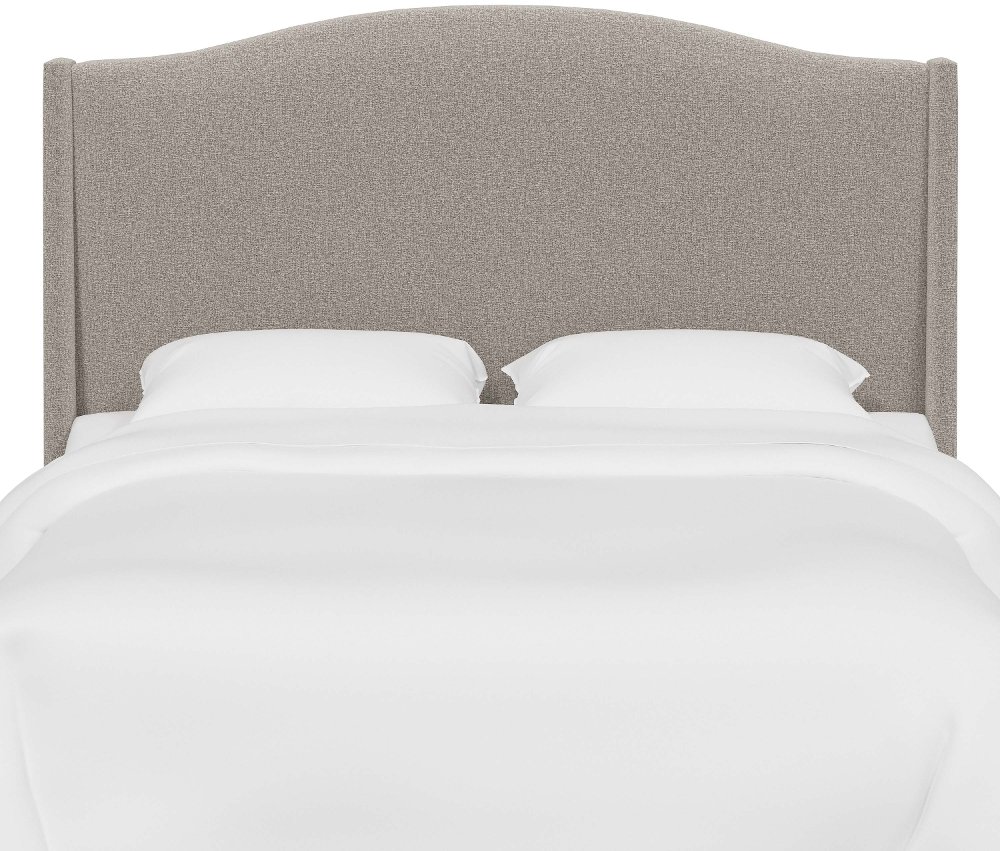 Blake Elephant Gray California King Wingback Headboard - Skyline Furniture