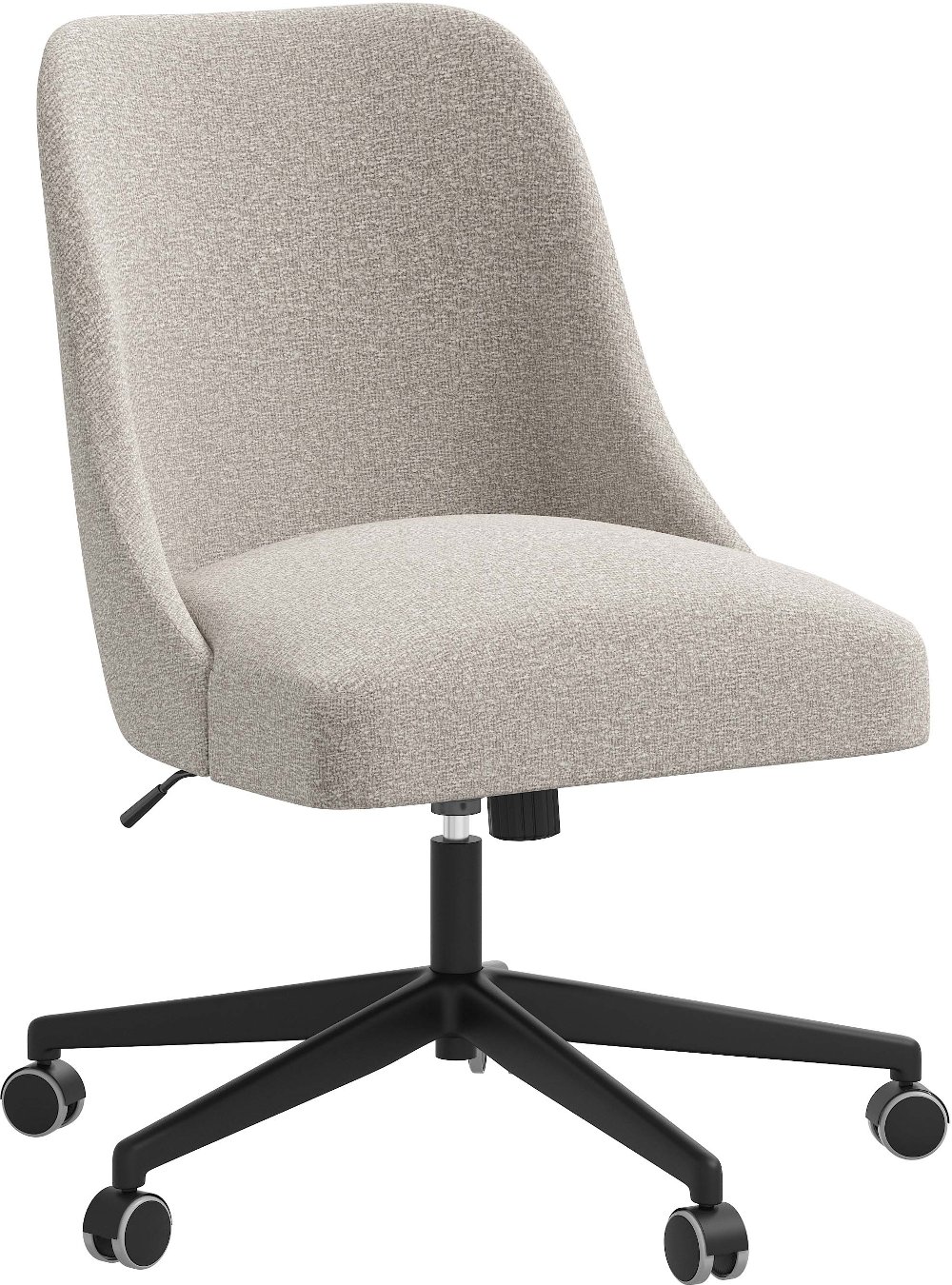 Spencer Elephant Gray Office Chair - Skyline Furniture