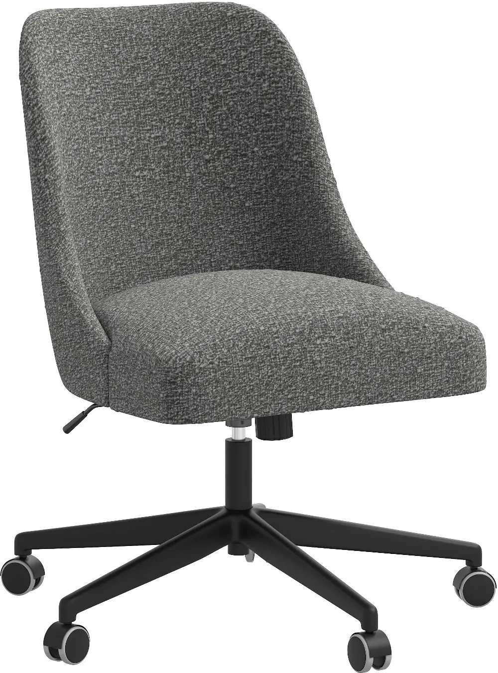 84-9MLNSMK Spencer Smoke Gray Office Chair - Skyline Furniture-1