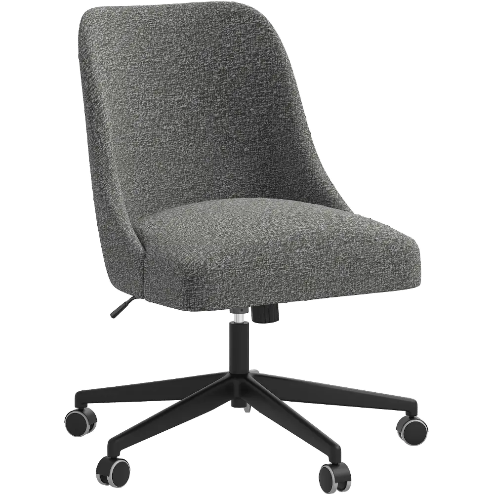 84-9MLNSMK Spencer Smoke Gray Office Chair - Skyline Furniture-1