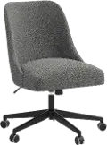 84-9MLNSMK Spencer Smoke Gray Office Chair - Skyline Furniture