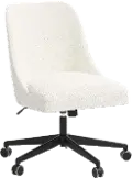 84-9MLNSNW Spencer Snow White Office Chair - Skyline Furniture