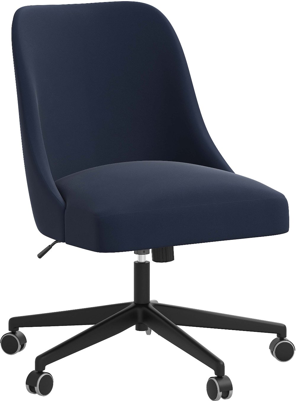 Spencer Velvet Ink Office Chair - Skyline Furniture