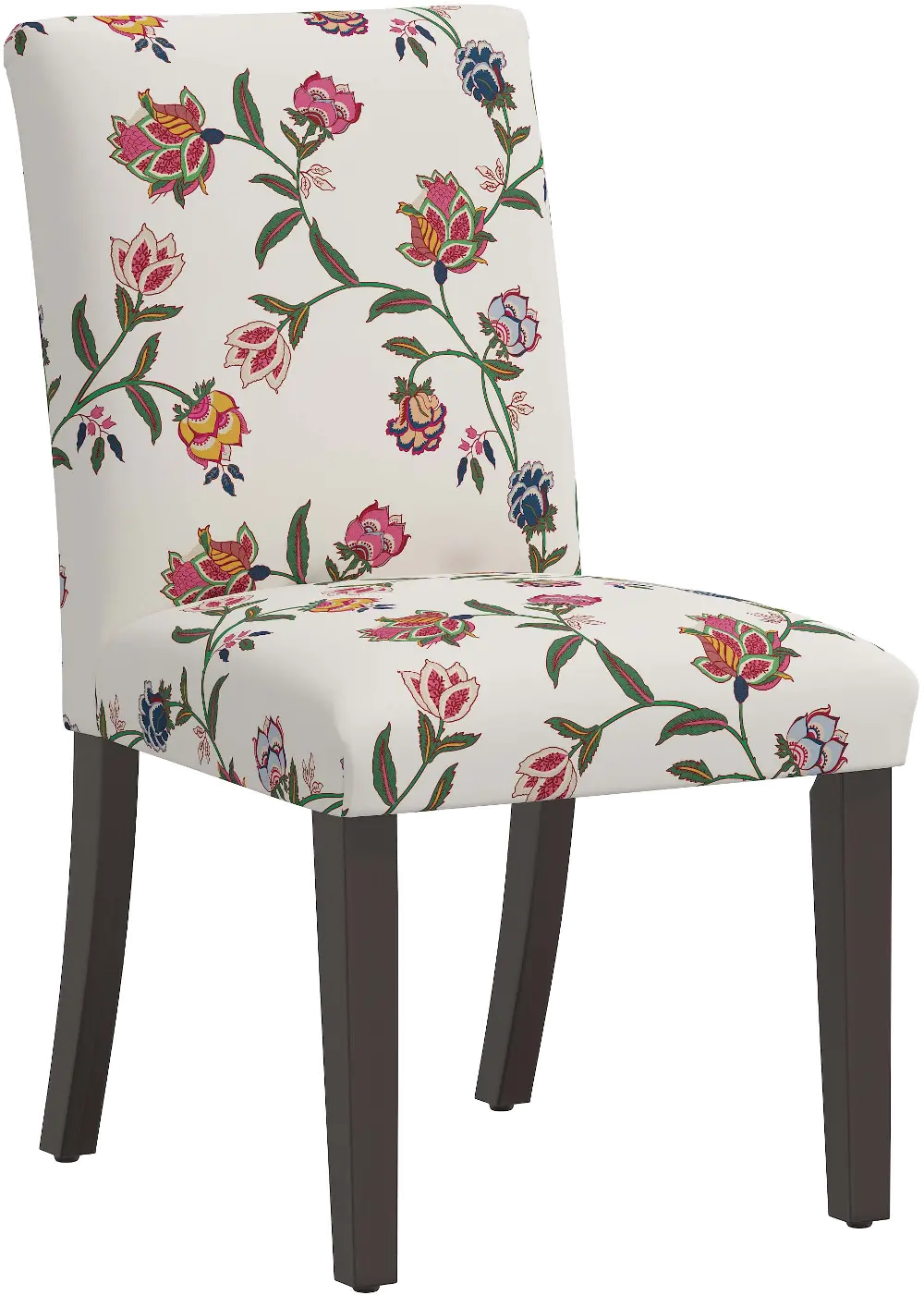 63-6CHFLMLTOGA Drew Chintz Floral Dining Chair - Skyline Furniture-1