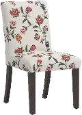 63-6CHFLMLTOGA Drew Chintz Floral Dining Chair - Skyline Furniture