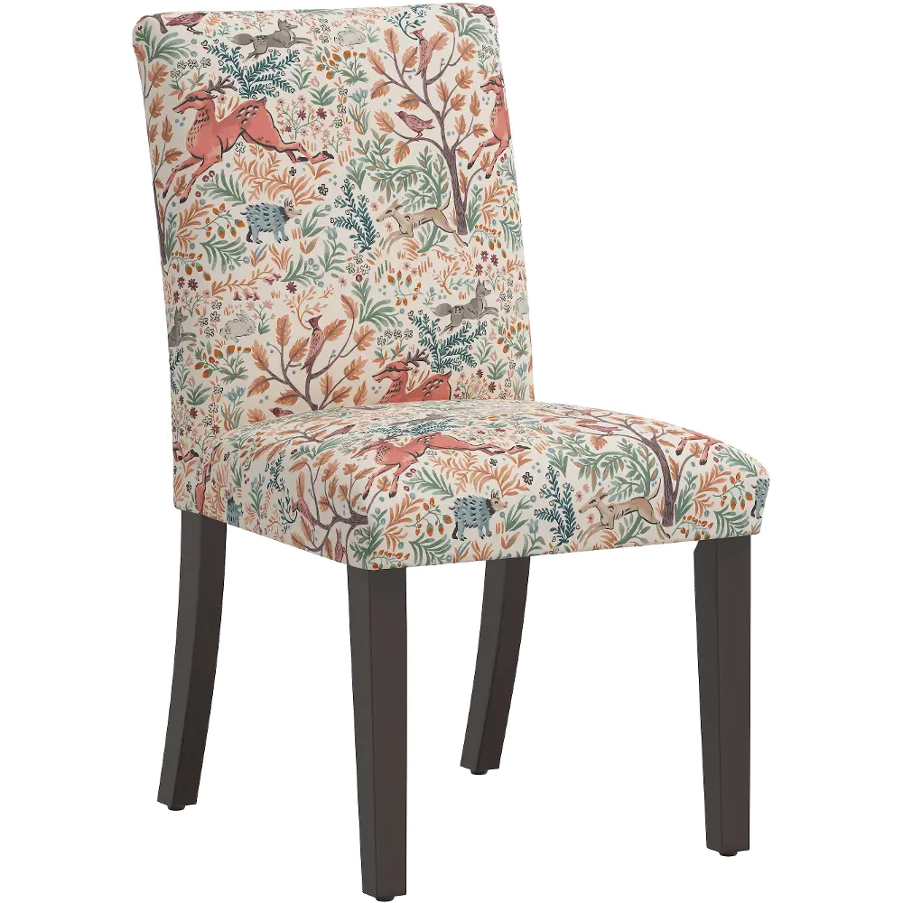 63-6FRDSSNOGA Drew Frolic Desert Printed Dining Chair - Skyline Furniture-1