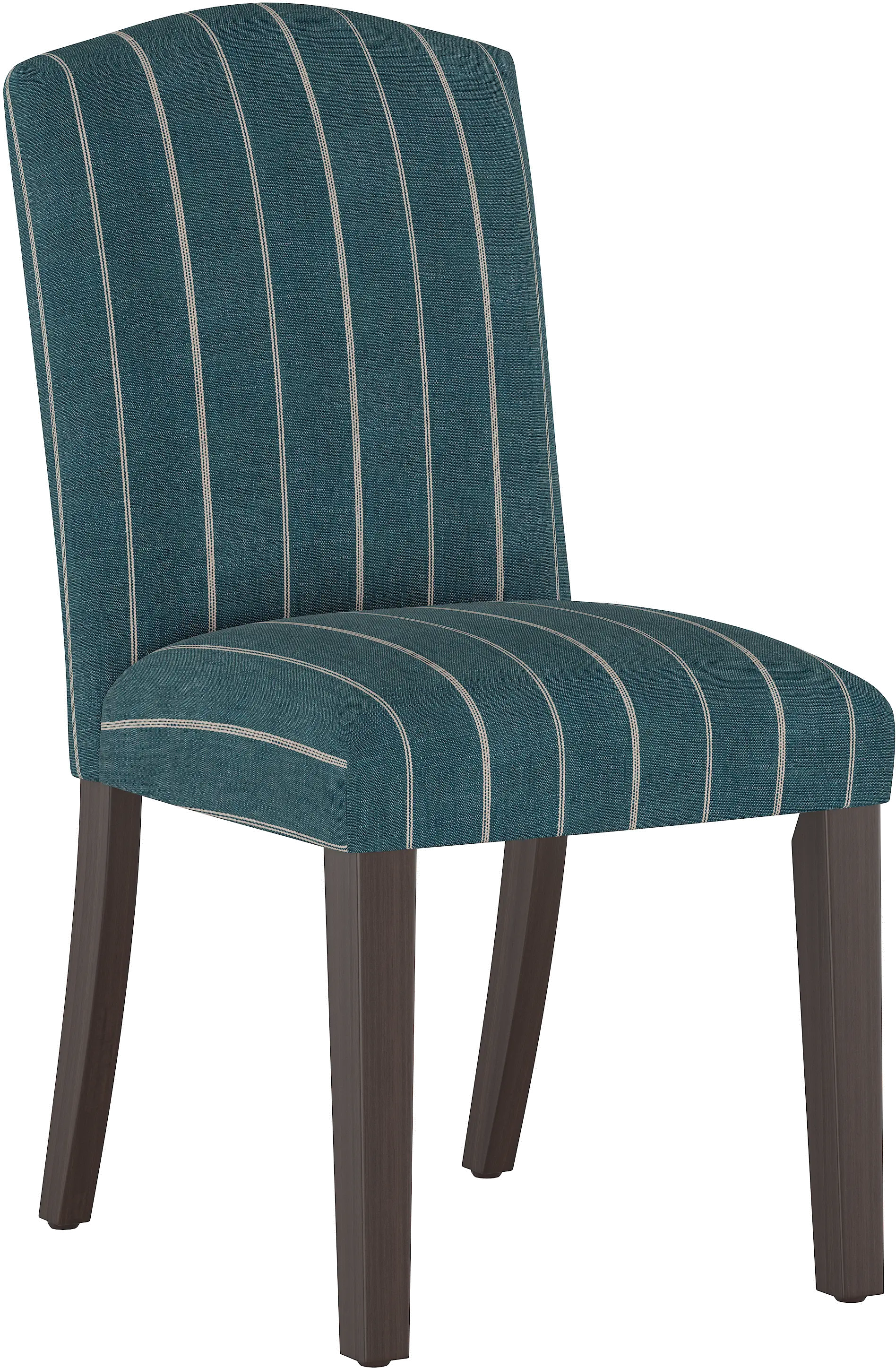 64-6FRTIND Nora Indigo Stripe Dining Chair - Skyline Furnitur sku 64-6FRTIND