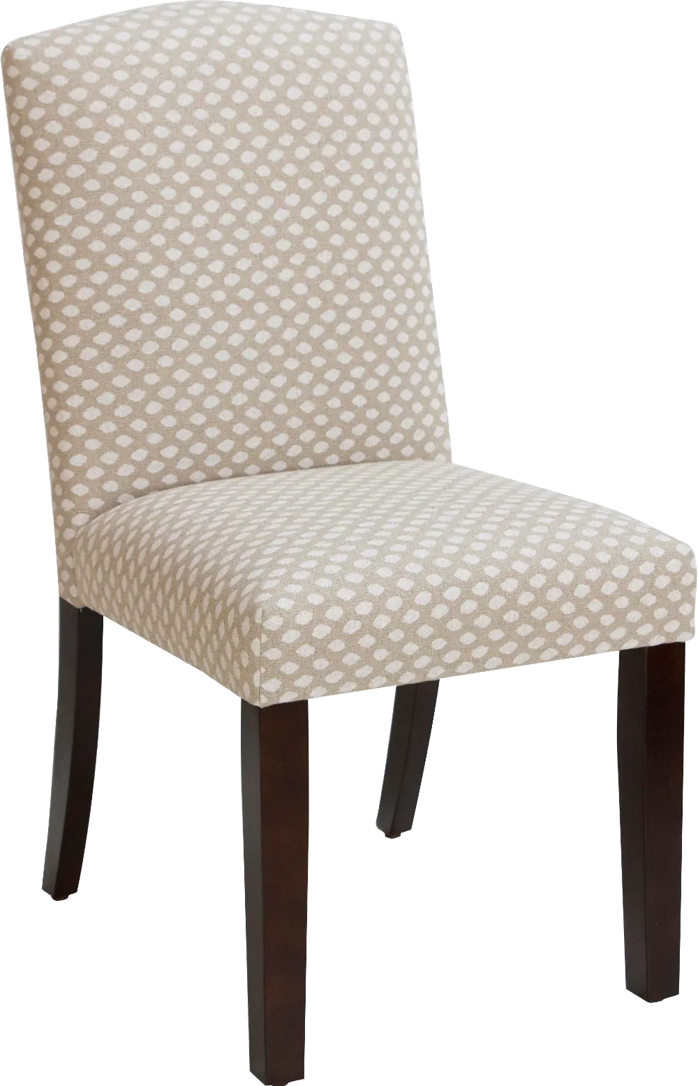 64-6SHRCHLFLX Nora Chalk Flax Dining Chair - Skyline Furniture-1